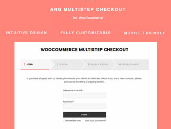 ARG Multistep Checkout for WooCommerce